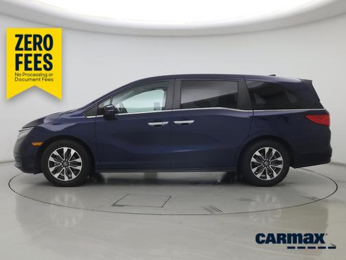 Blue 2024 Honda Odyssey EX-L