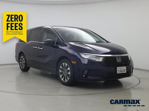 Blue 2024 Honda Odyssey EX-L