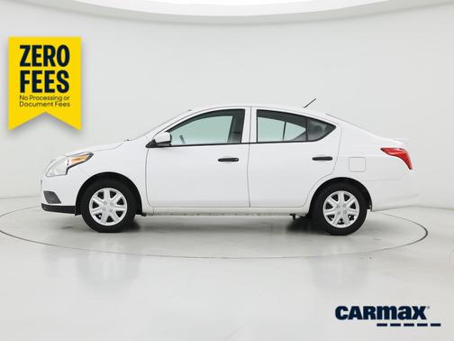 White 2019 Nissan Versa SV