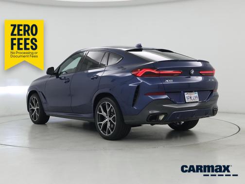 Blue 2023 BMW X6 xDrive40i