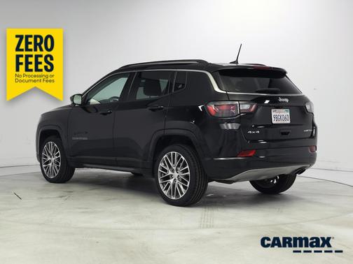 Black 2022 Jeep Compass Limited