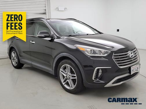 Black 2017 Hyundai SANTA FE SE Ultimate