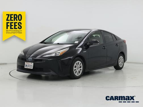 Black 2019 Toyota Prius LE