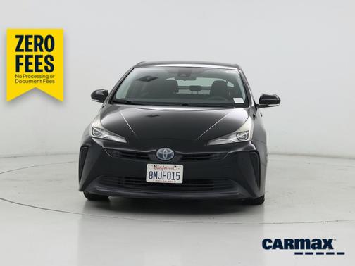 Black 2019 Toyota Prius LE