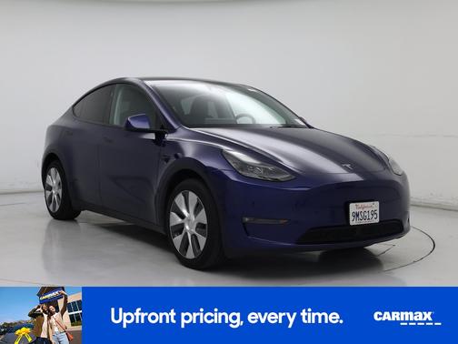 Blue 2024 Tesla Model Y Long Range