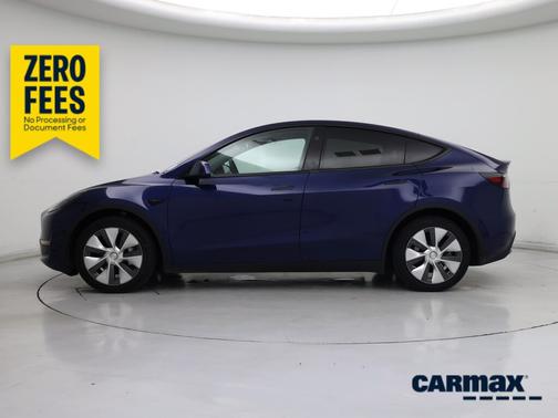 Blue 2024 Tesla Model Y Long Range