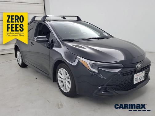 Black 2026 Toyota Corolla Hatchback SE