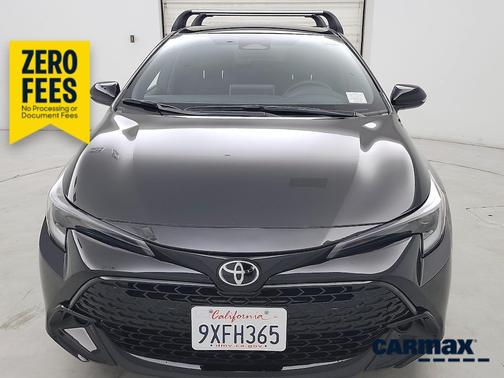 Black 2026 Toyota Corolla Hatchback SE