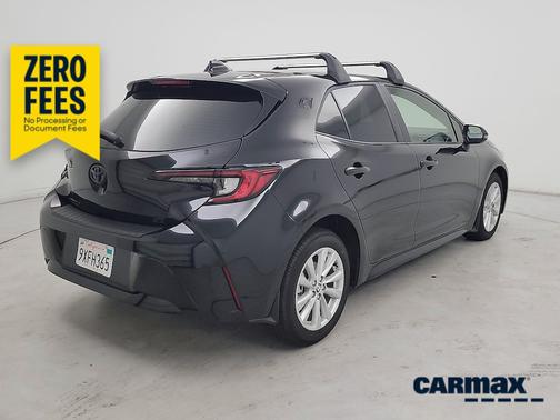 Black 2026 Toyota Corolla Hatchback SE
