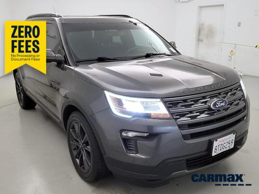 Gray 2019 Ford Explorer XLT
