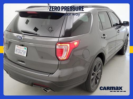 Gray 2019 Ford Explorer XLT