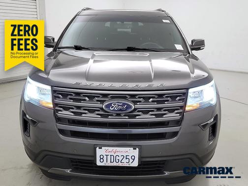 Gray 2019 Ford Explorer XLT