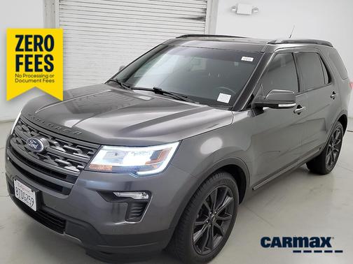 Gray 2019 Ford Explorer XLT