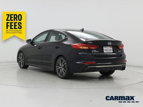 Black 2018 Hyundai ELANTRA Sport