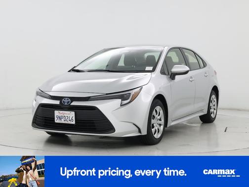 Silver 2024 Toyota Corolla Hybrid LE