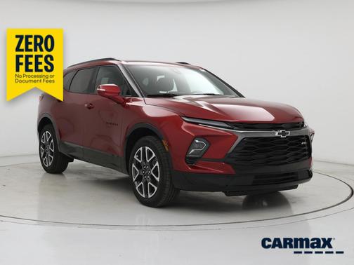 Red 2025 Chevrolet Blazer RS