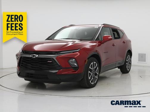 Red 2025 Chevrolet Blazer RS