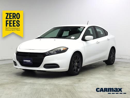 White 2016 Dodge Dart SE