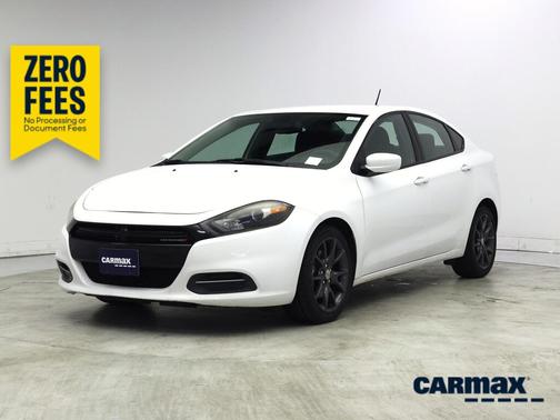 White 2016 Dodge Dart SE