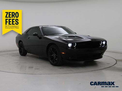Black 2018 Dodge Challenger SXT Plus