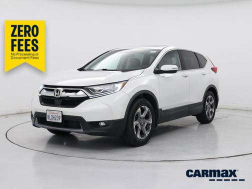 White 2019 Honda CR-V EX