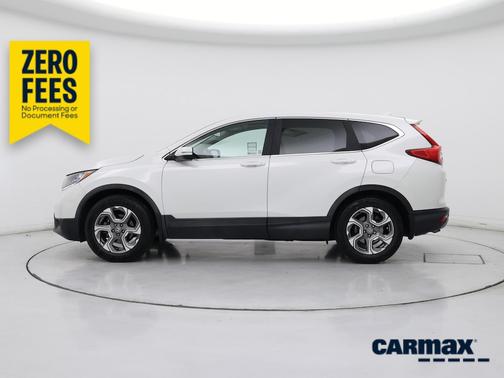 White 2019 Honda CR-V EX