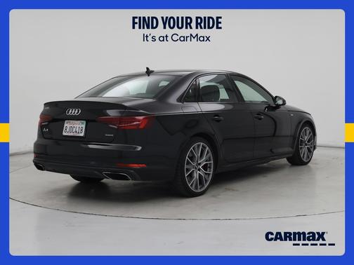 Black 2019 Audi A4 Prestige