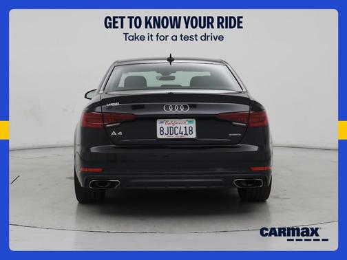 Black 2019 Audi A4 Prestige
