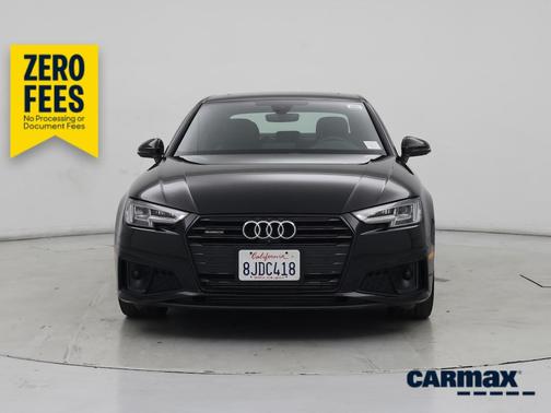 Black 2019 Audi A4 Prestige