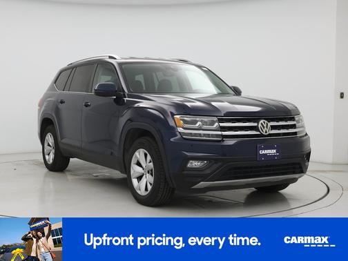 Blue 2018 Volkswagen Atlas SE w/Tech