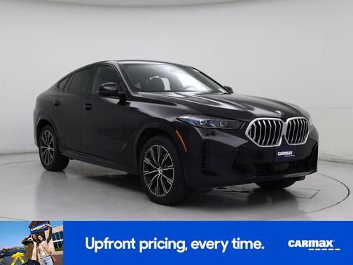 Black 2025 BMW X6 xDrive40i