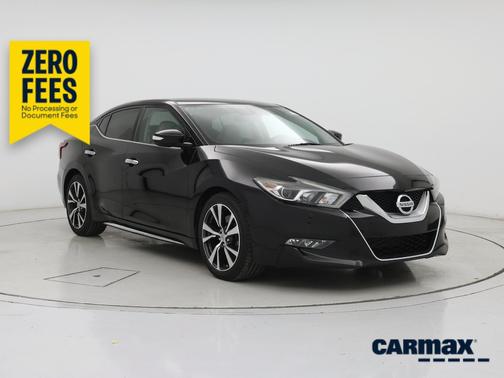 Black 2017 Nissan Maxima S