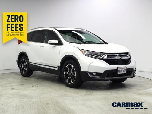 White 2019 Honda CR-V Touring