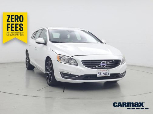 White 2017 Volvo V60 T5 Premier