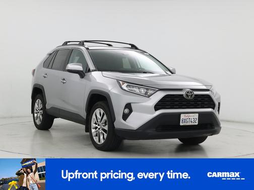 Silver 2021 Toyota RAV4 XLE Premium