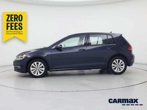 Blue 2018 Volkswagen Golf SE