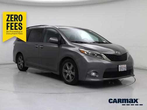Gray 2017 Toyota Sienna SE