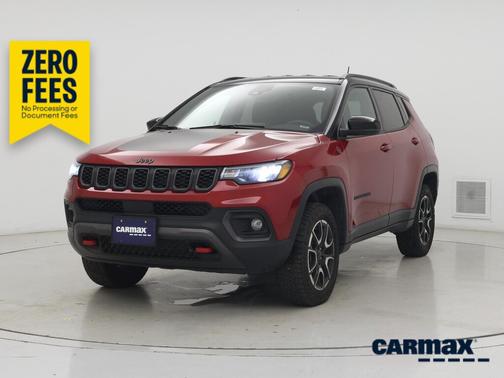 Red 2025 Jeep Compass Trailhawk