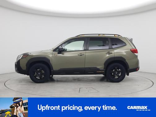 Green 2022 Subaru Forester Wilderness