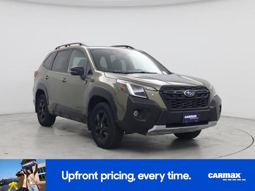 Green 2022 Subaru Forester Wilderness