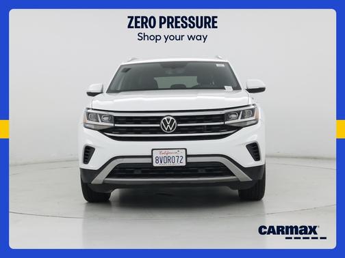 White 2021 Volkswagen Atlas Cross Sport SE w/Tech