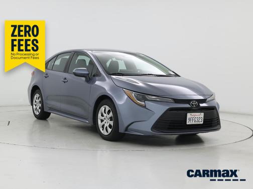 Blue 2023 Toyota Corolla LE