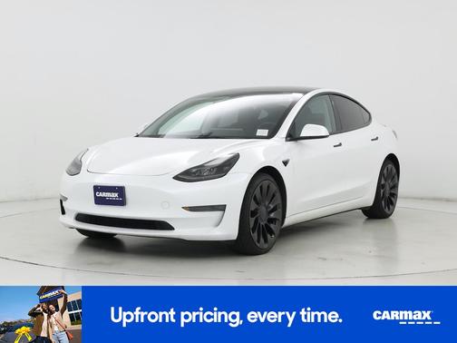 White 2023 Tesla Model 3 Performance