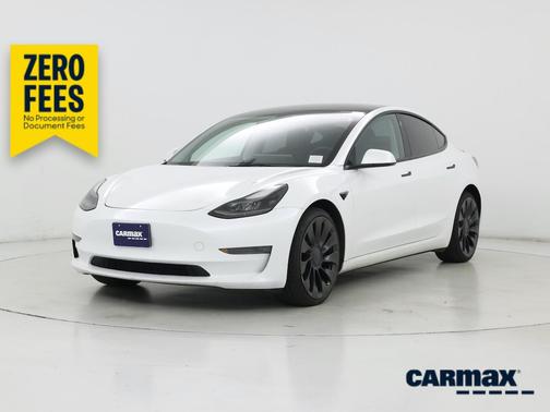 White 2023 Tesla Model 3 Performance