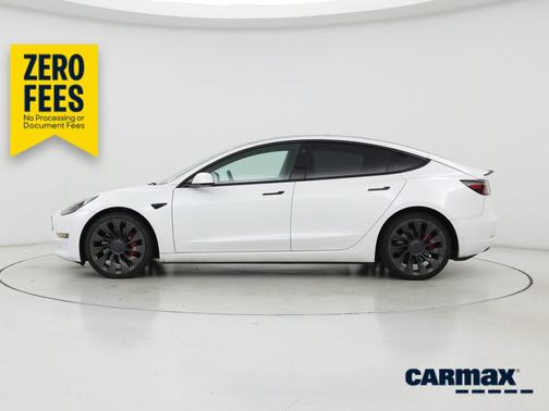 White 2023 Tesla Model 3 Performance