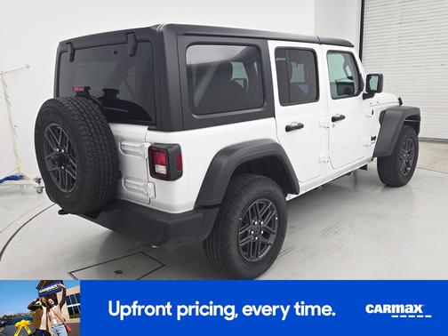 White 2025 Jeep Wrangler Sport S