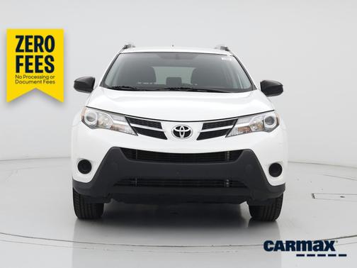 White 2014 Toyota RAV4 LE
