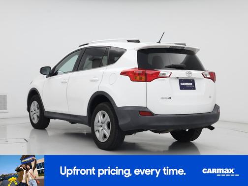 White 2014 Toyota RAV4 LE