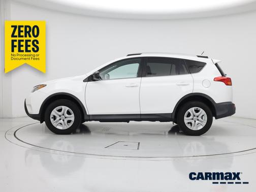 White 2014 Toyota RAV4 LE