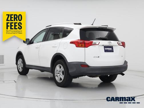 White 2014 Toyota RAV4 LE